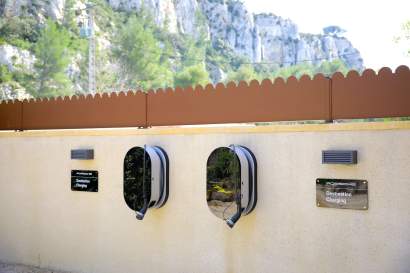 Porsche Charging universal charging station, Entre Vigne & Garrigue