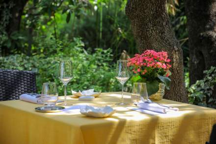 Maison Chenet, Entre Vigne et Garrigue, Restaurant Pujaut