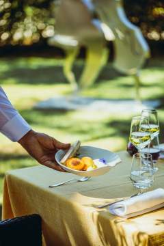 Plat, Maison Chenet, Entre Vigne et Garrigue, Restaurant Pujaut