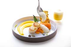 Plat, Restaurant étoilé Michelin Gard, Maison Chenet Entre Vigne et Garrigue