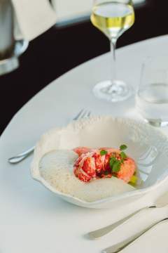 Plat, Maxime et Serge Chenet, Maison Chenet Entre Vigne et Garrigue, Pujaut